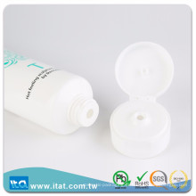 Hot stamping printing plastic cosmetic tube for facial cream lip balm colle